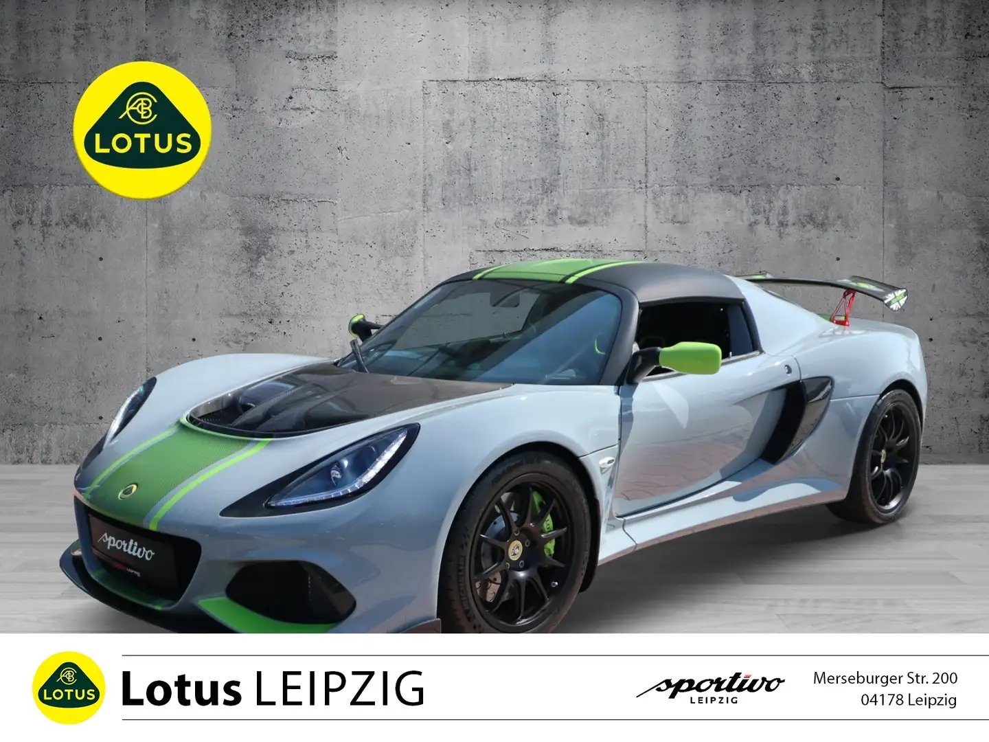 Lotus Exige Sport 410 Unikat *Lotus Leipzig* Gris - 1