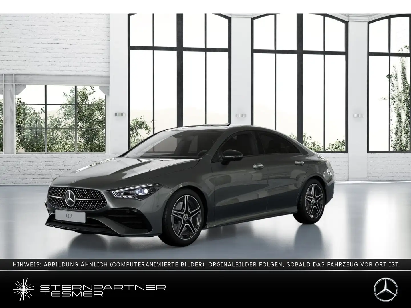 Mercedes-Benz CLA 220 4M AMG+NIGHT+MBEAM+PANO+BURM.+TOTW+360°+ Grau - 1