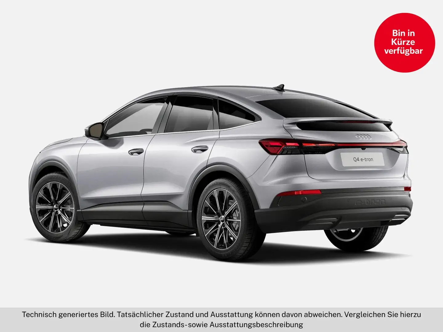 Audi Q4 e-tron Sportback 40 e-tron basis Silber - 2