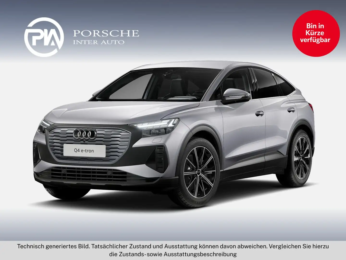 Audi Q4 e-tron Sportback 40 e-tron basis Silber - 1