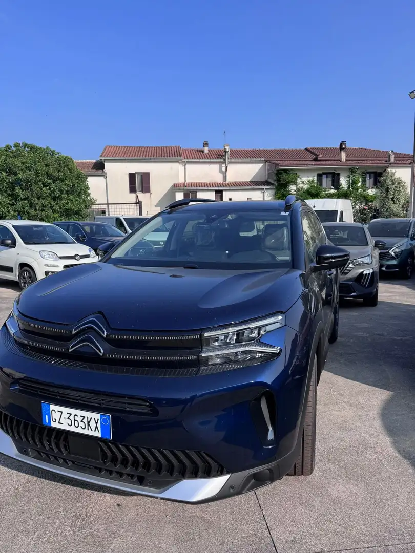 Citroen C5 Aircross PLUS HYBRID 136 e-DCS6 Blu/Azzurro - 1