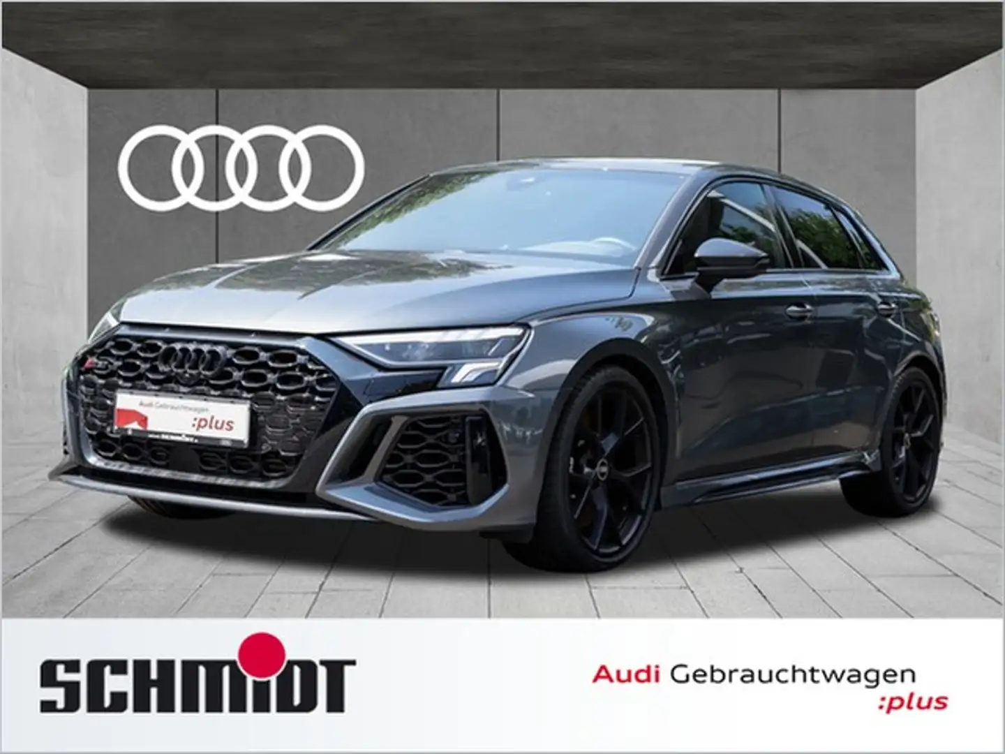 Audi RS3 Sportback LM19 ACC Navi+ Sportabgas. B&O DCC Gris - 1