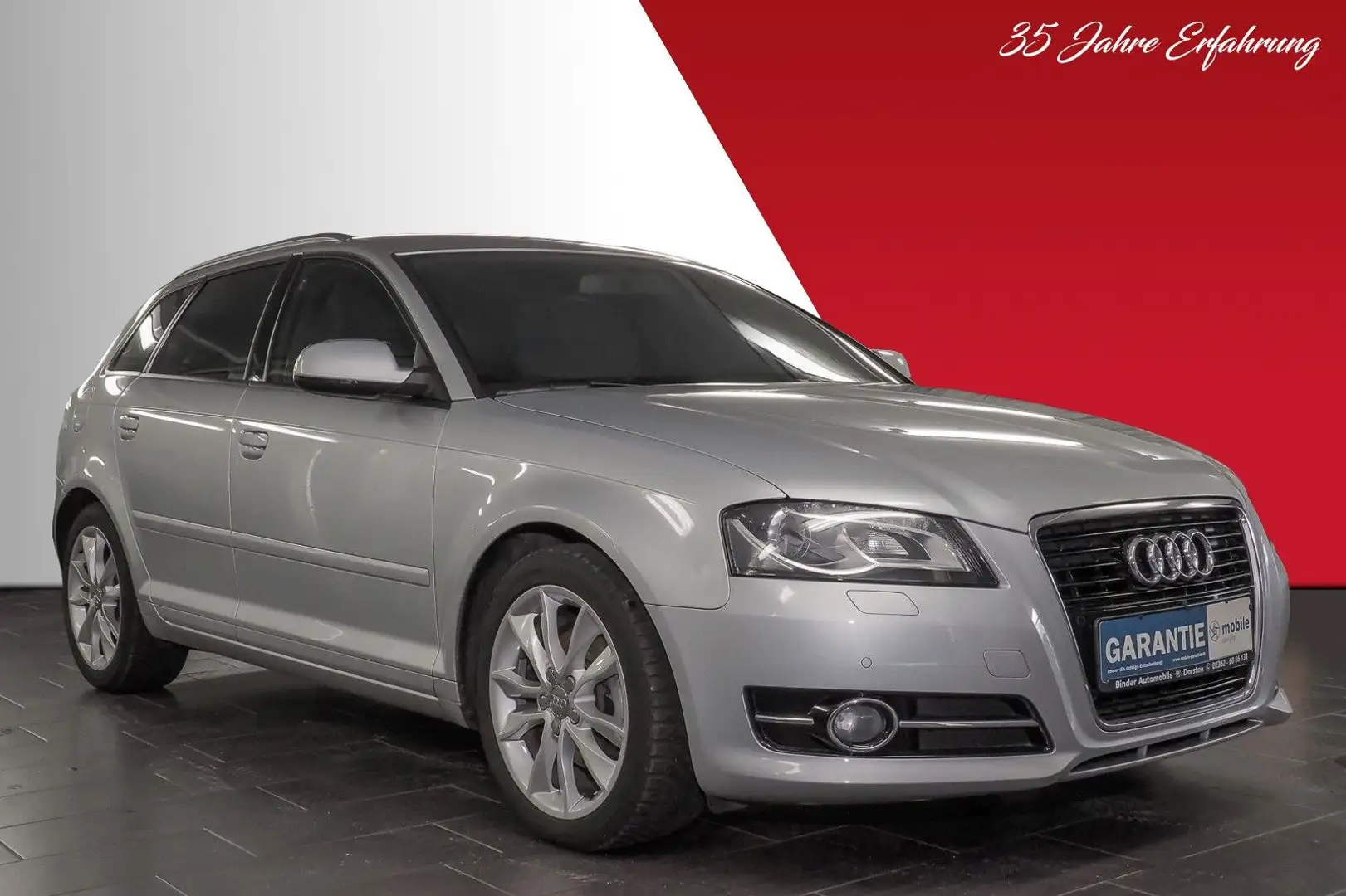Audi A3 Ambition SPORT*SORGLOS-PAKET*GARANTIE*TOP* Silber - 2
