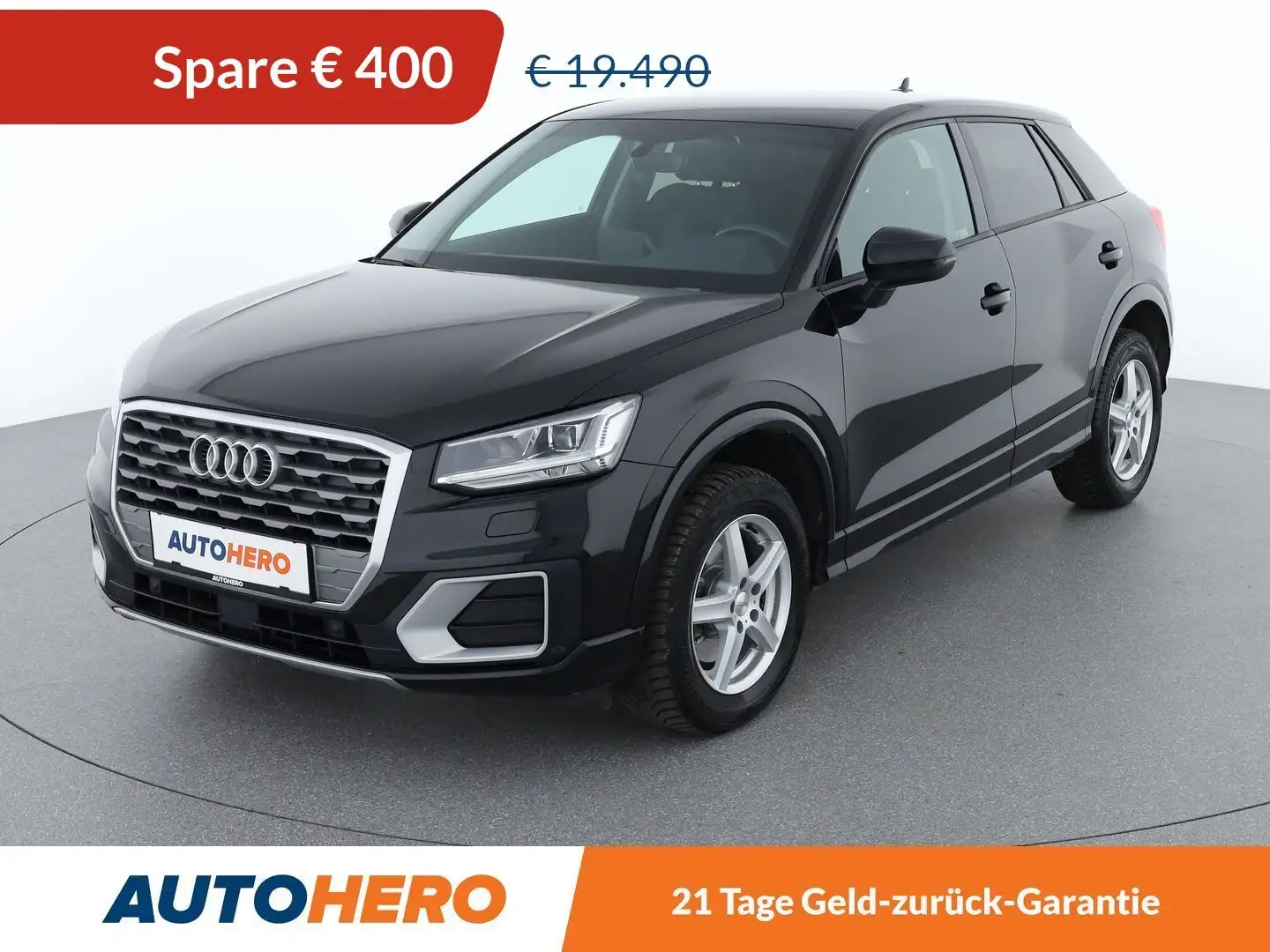 Audi Q2 1.6 TDI Sport edition *NAVI*PDC*TEMPO*AHK* Schwarz - 1
