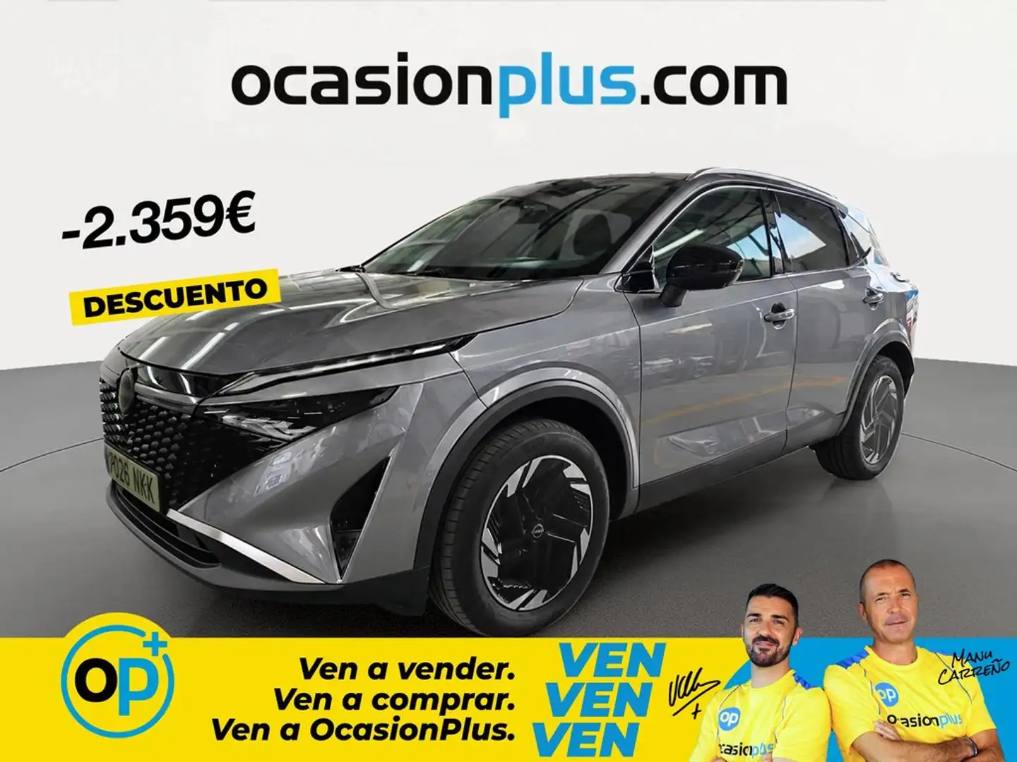 Nissan Qashqai 1.3 DIG-T mHEV 12V N-Connecta 4x2 103kW Gris - 1