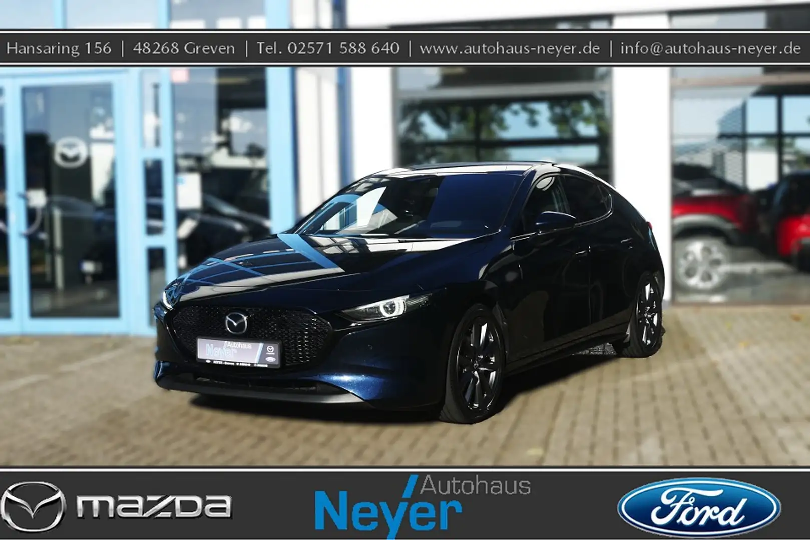 Mazda 3 SKYACTIV-G 2.0 M Hybrid Selection *Navi SHZ Kamera Bleu - 1