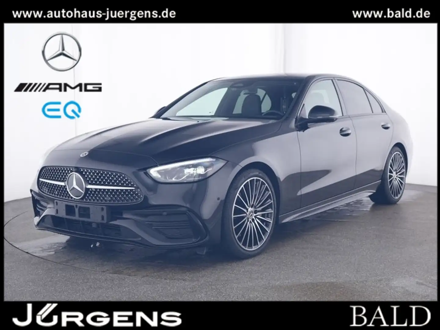 Mercedes-Benz C 300 AMG/Digital/Pano/Burm3D/360/Memo/Night/19" Schwarz - 2