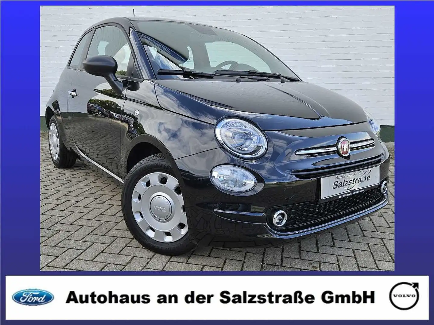 Fiat 500 Hybrid Dolcevita*PDC*Navi*Klimaaut.* Schwarz - 1