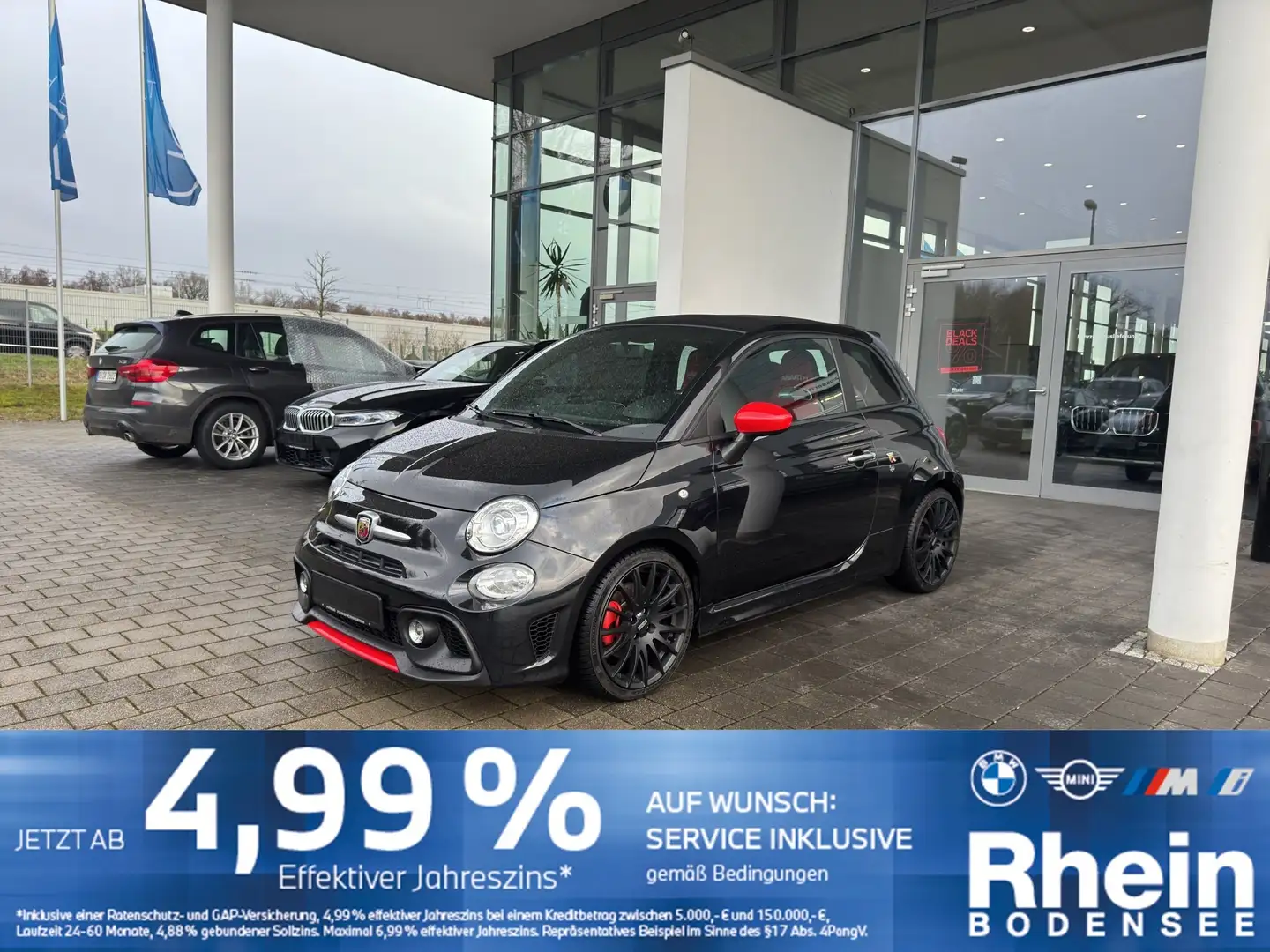 Abarth 595 Turismo KoniFahrwerk Faltdach Navi - 1