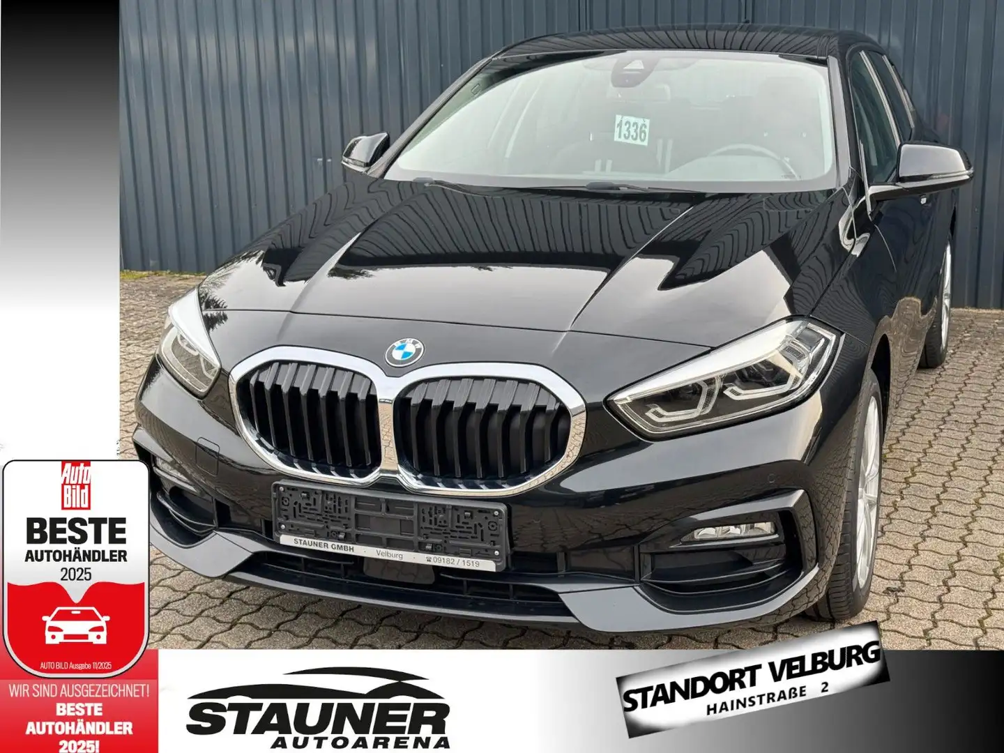 BMW 118 i Aut. Sport Line /Lenkradheiz/HiFi/LED Schwarz - 1