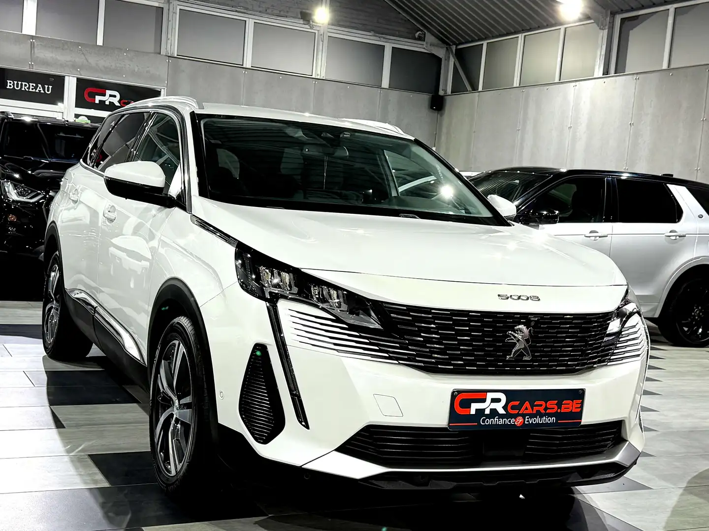 Peugeot 5008 2.0 BlueHDi Allure 7 Plcs. 1e Main Etat Neuf Blanc - 2