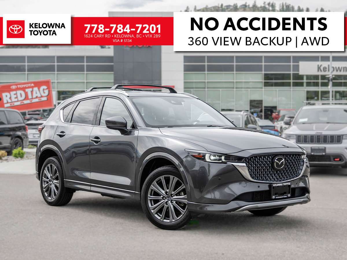 2024 Mazda CX-5 Signature | NO ACCIDENTS | AWD | 360 VIEW BACKUP C