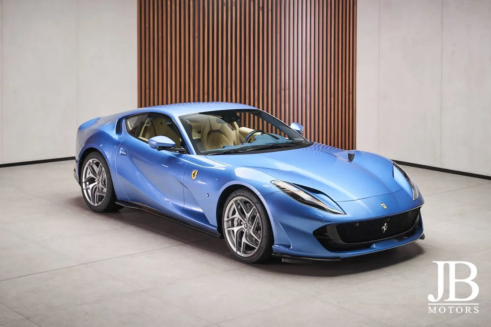 Ferrari 812 Superfast Carbon LED P.Display 360° Lift NEW Bleu - 1