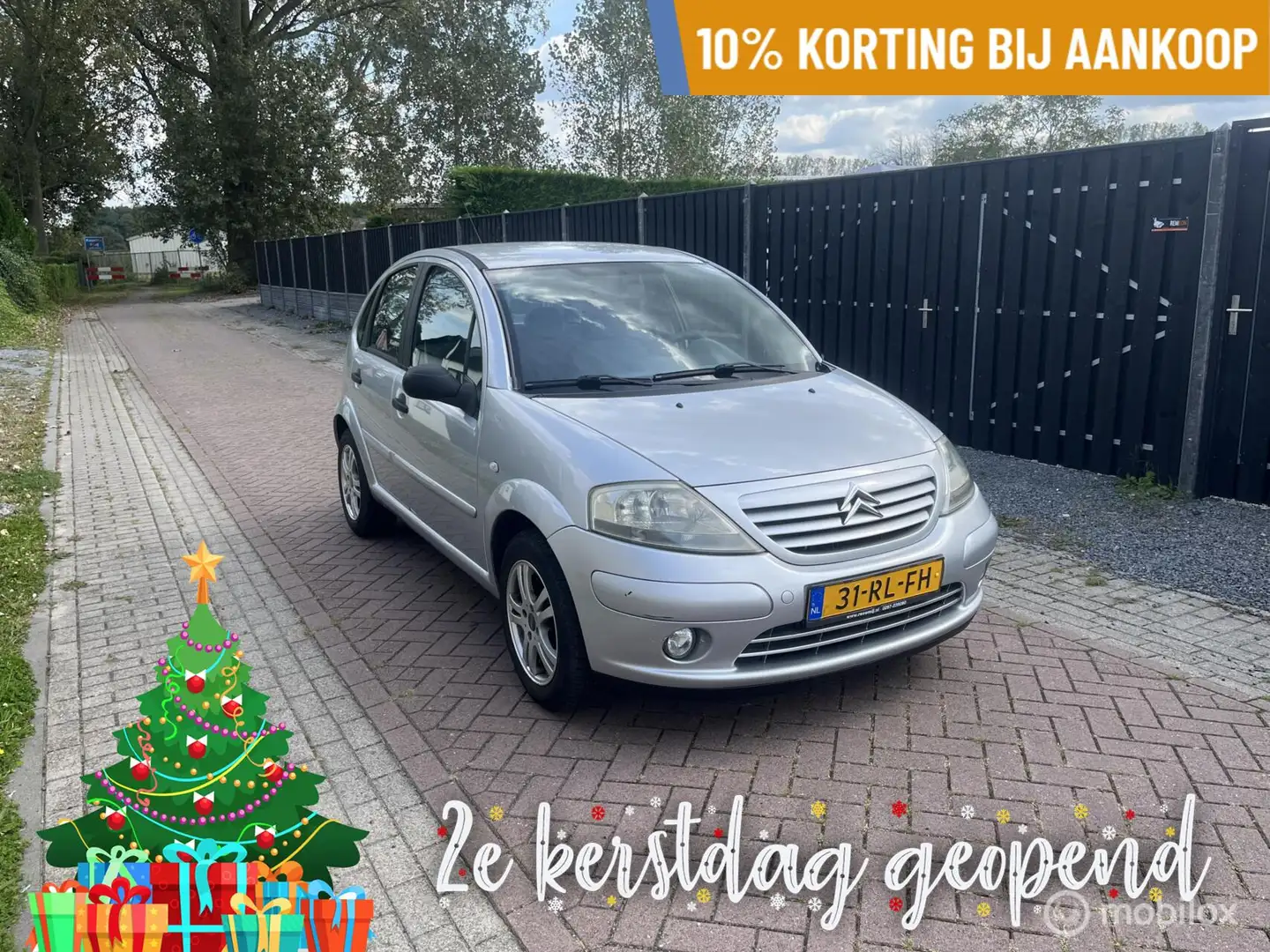 Citroen C3 1.1i Attraction in prijs verlaagd Grijs - 1