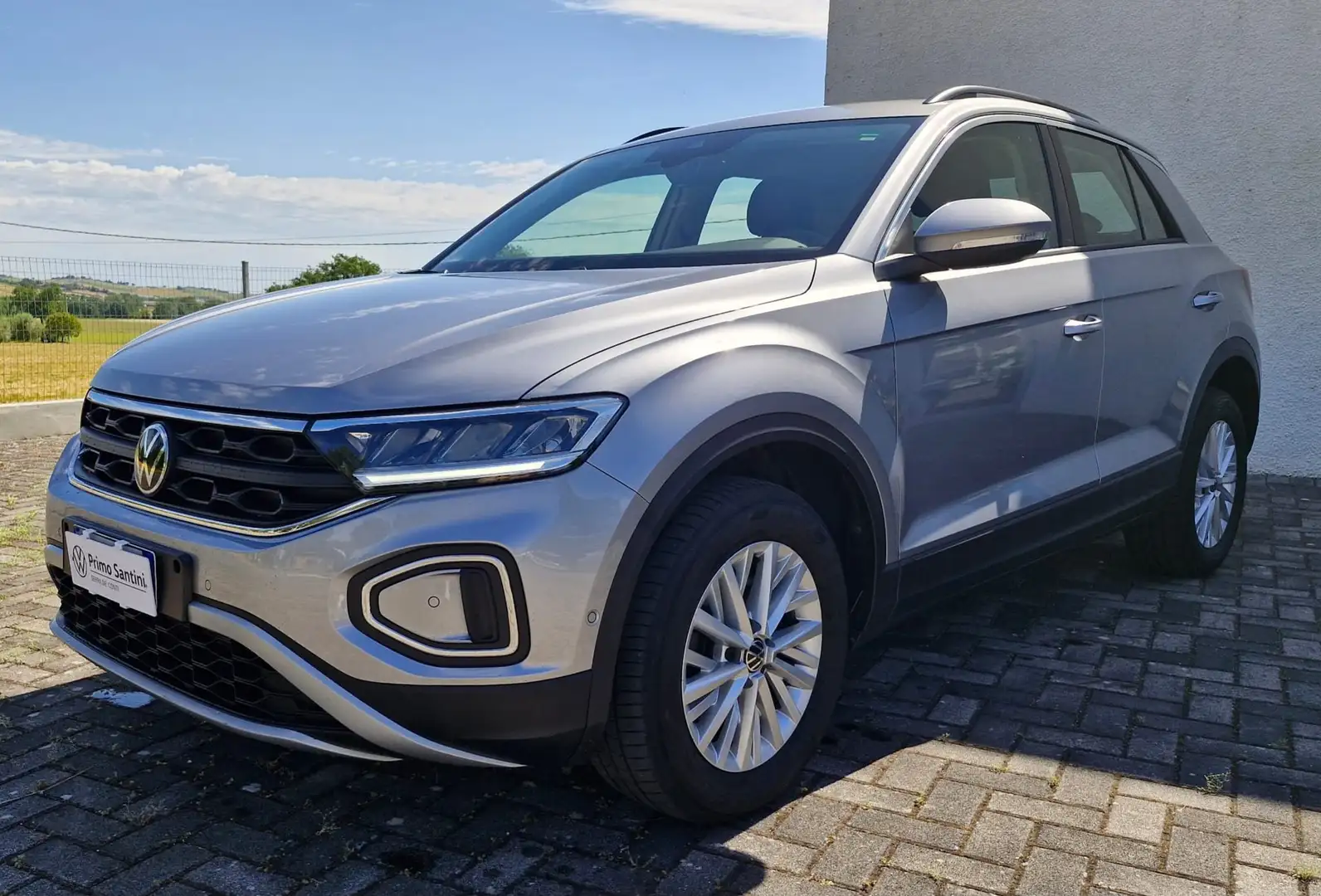 Volkswagen T-Roc T-Roc 2.0 tdi Life 150cv dsg Gris - 1