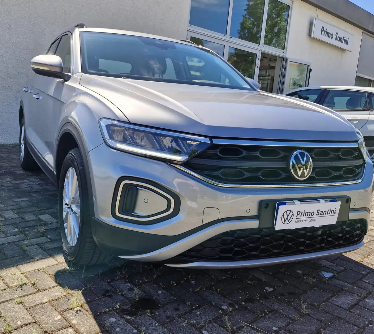 Volkswagen T-Roc T-Roc 2.0 tdi Life 150cv dsg Gris - 2