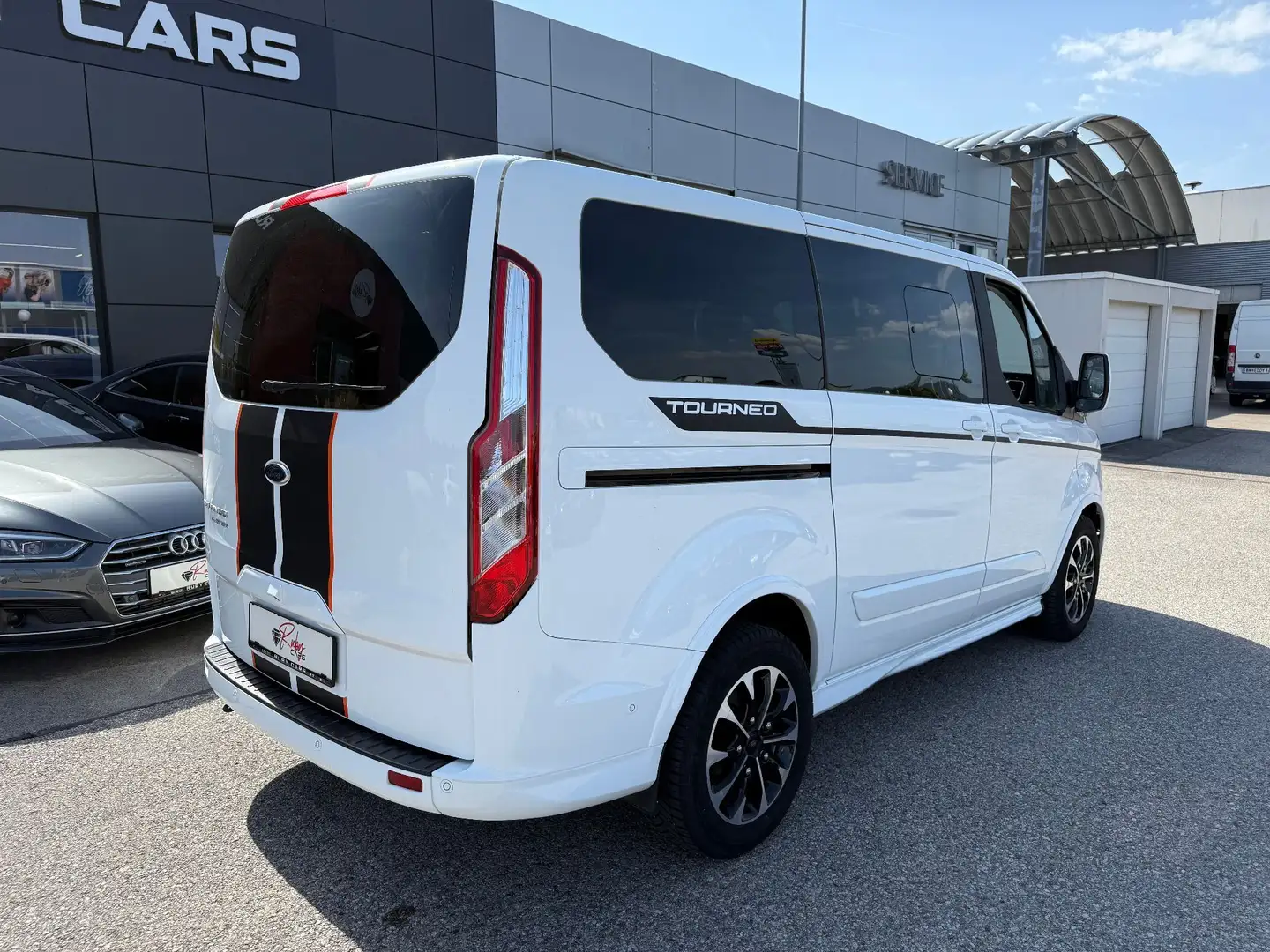 Ford Transit Custom Tourneo Custom 2.0 TDCi 320 L1 Sport (EURO 6d) Blanc - 2