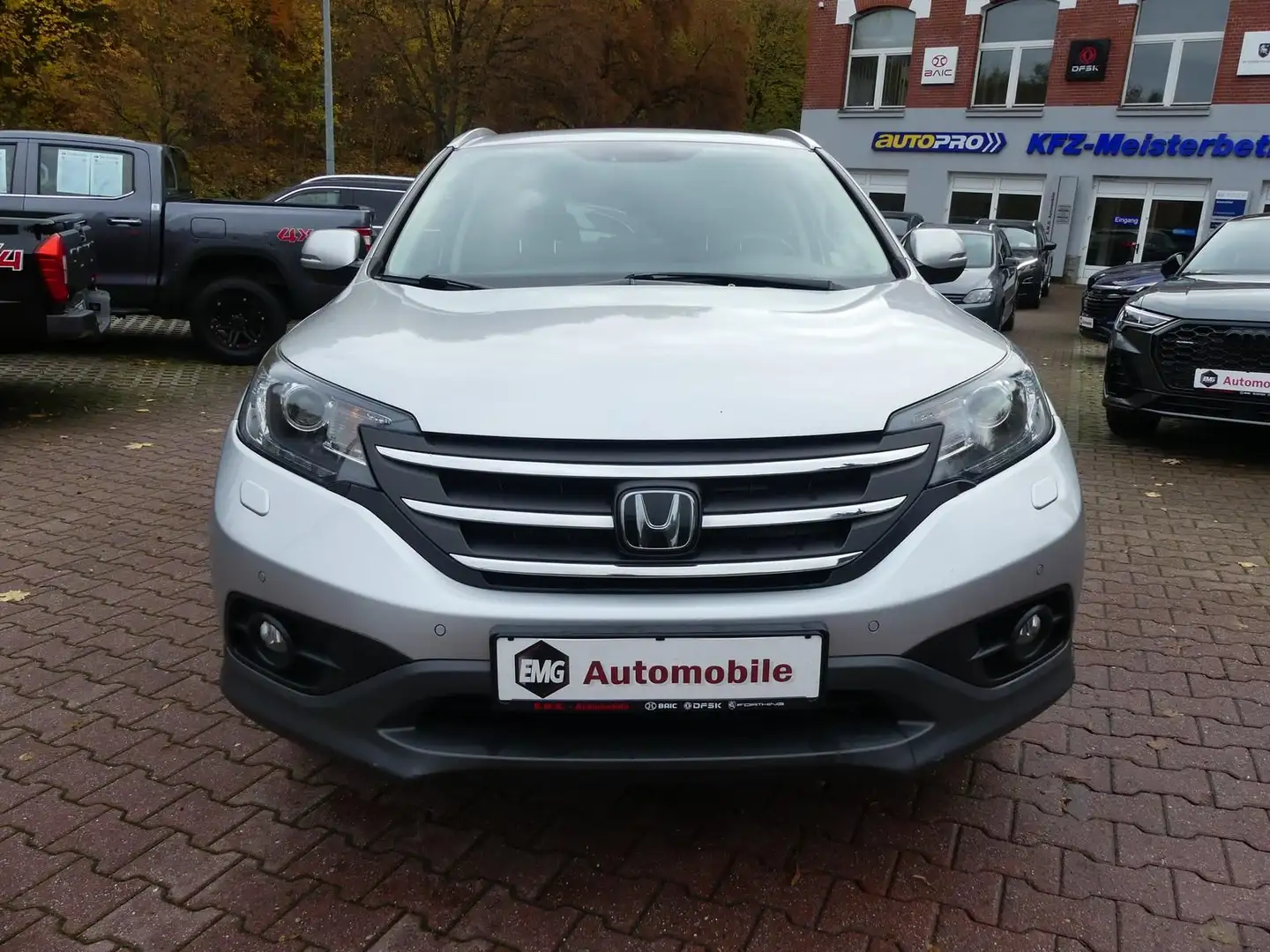 Honda CR-V *2.2 i-DTEC*4WD*Autom*Klima*SHZ*Navi*Kam Silber - 2
