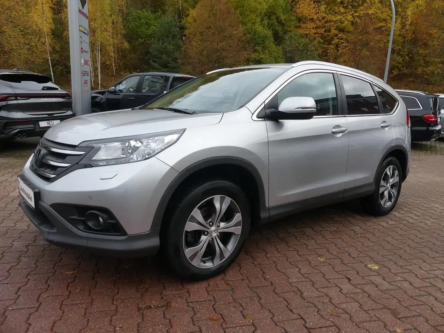 Honda CR-V *2.2 i-DTEC*4WD*Autom*Klima*SHZ*Navi*Kam Silber - 1