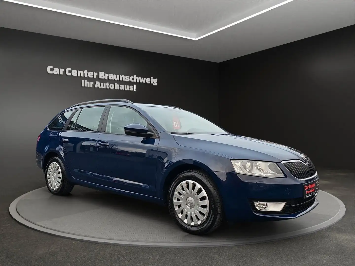 Skoda Octavia 2.0 TDI DSG Ambition Combi+Navi Bleu - 2