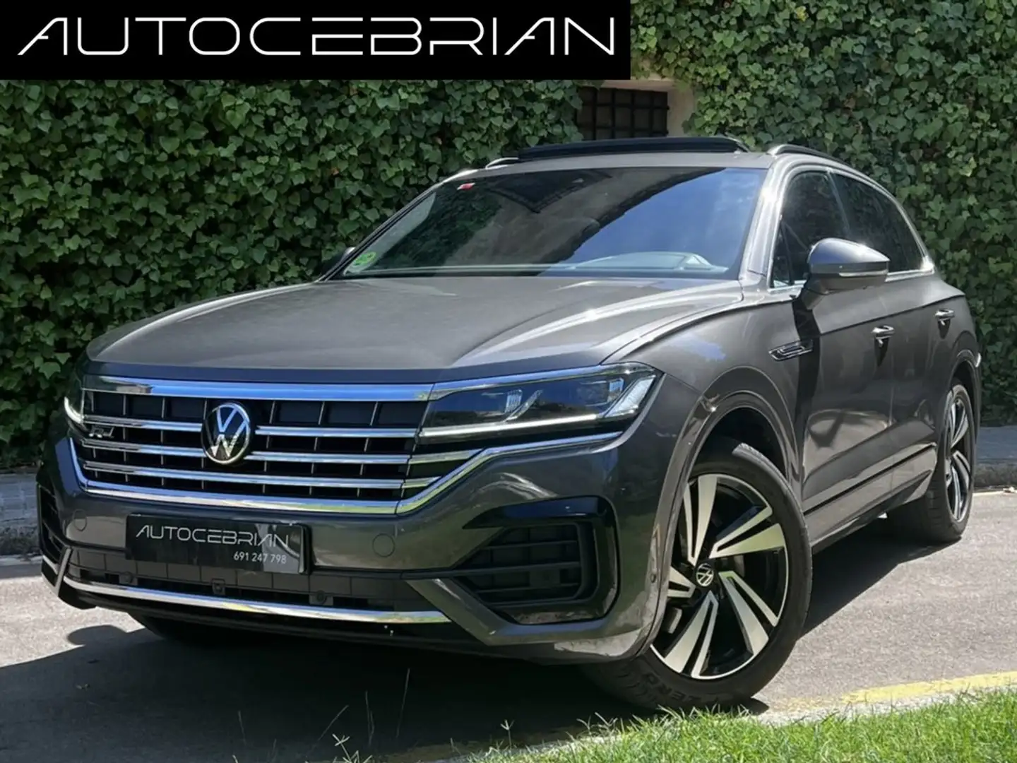 Volkswagen Touareg R-Line 3.0 V6 TDI 170kW Tip 4M Gris - 1