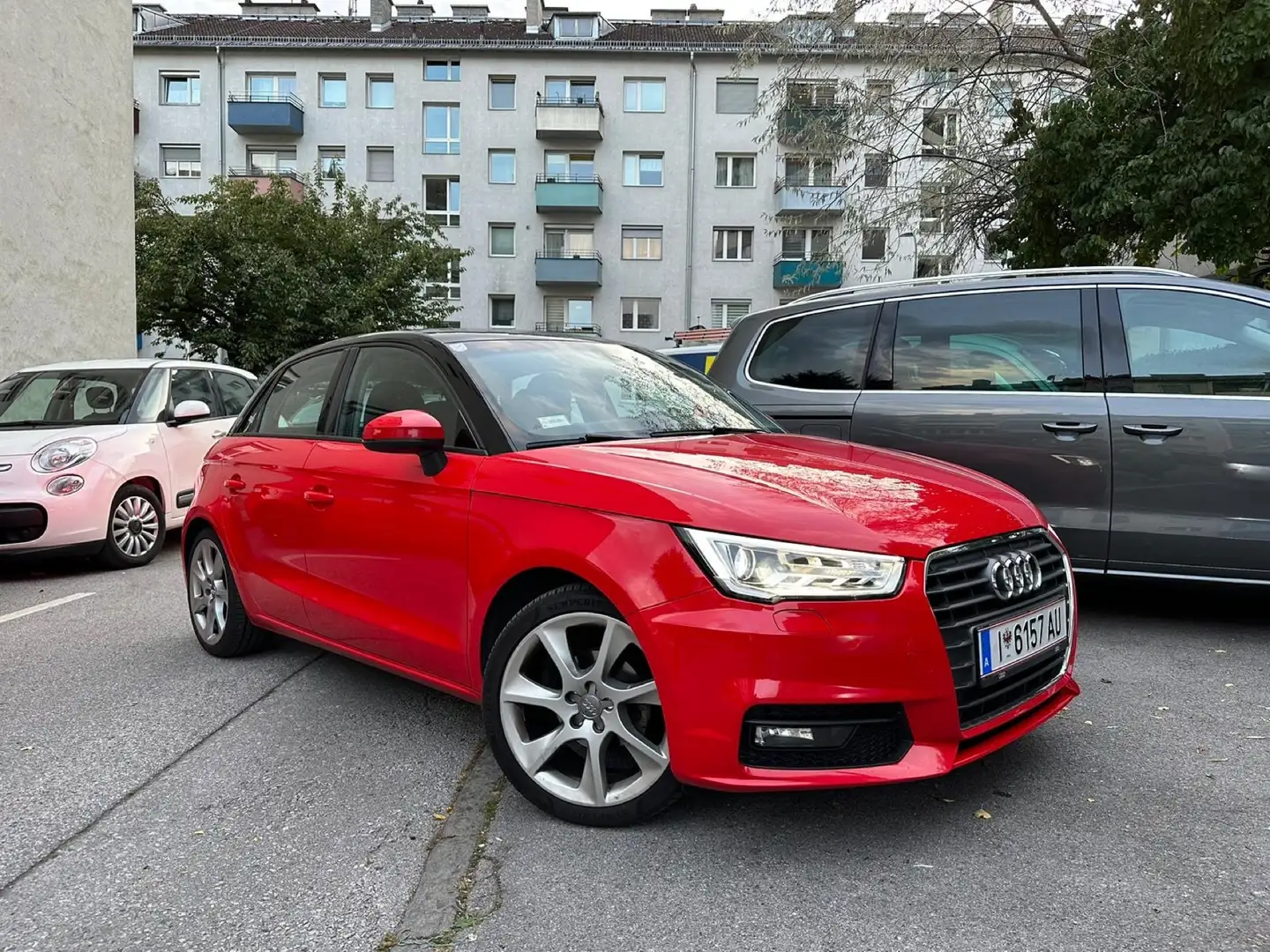 Audi A1 SB 1,4 TDI intense Rot - 1