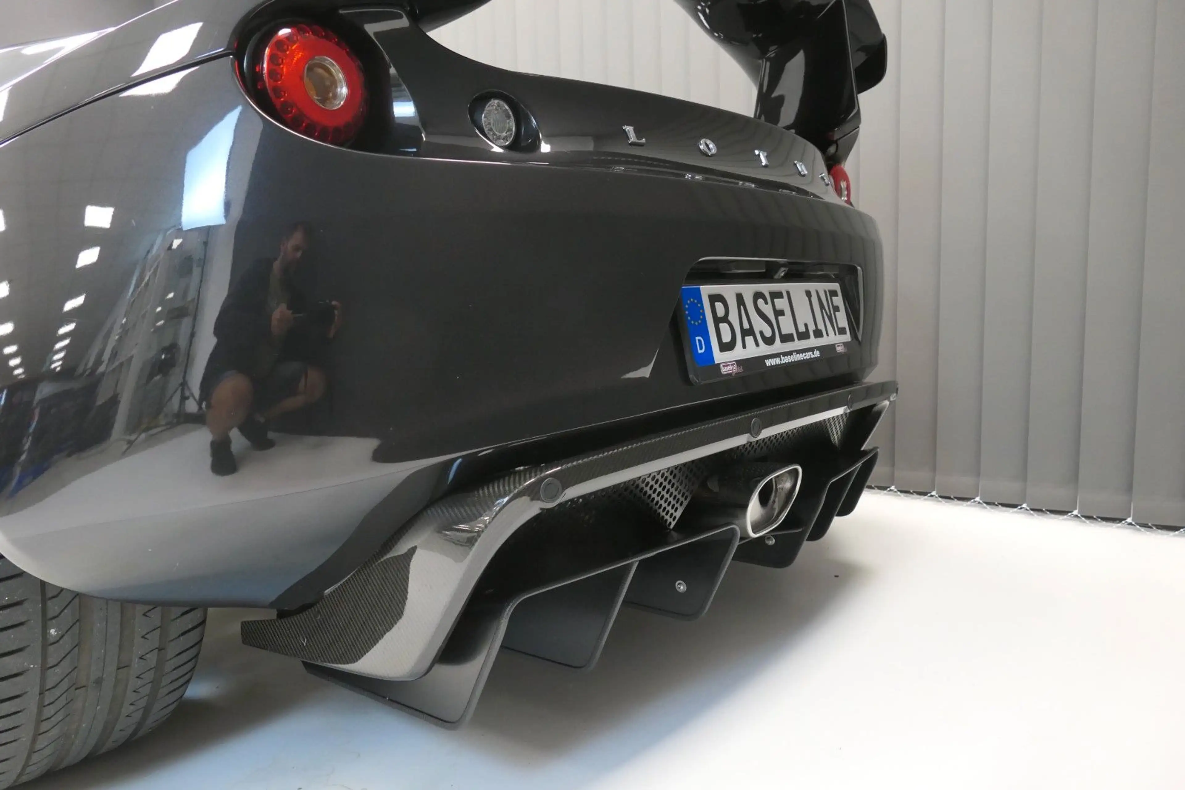 Lotus Evora S IPS ... neu aufgebaut - Motor Lack neu — photo 9