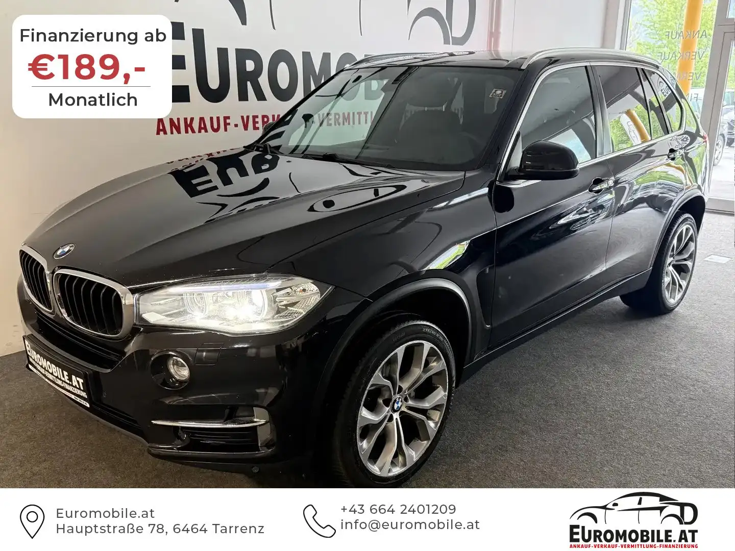 BMW X5 xDrive 30 d ÖAMTC PICKERL*SERVICE-GETRIEBE NEU Schwarz - 1