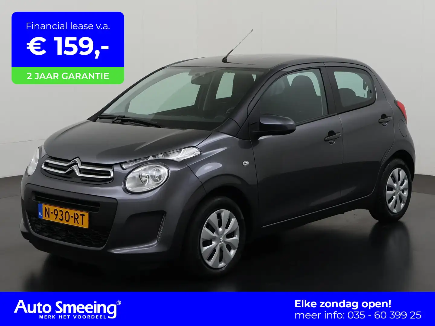 Citroen C1 1.0 VTi Feel | Airco | 12 mnd Garantie | Grigio - 1