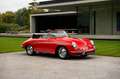 Porsche 356 B CABRIO 1600 / BELGIAN CAR / GOOD HISTORY Красный - thumbnail 1
