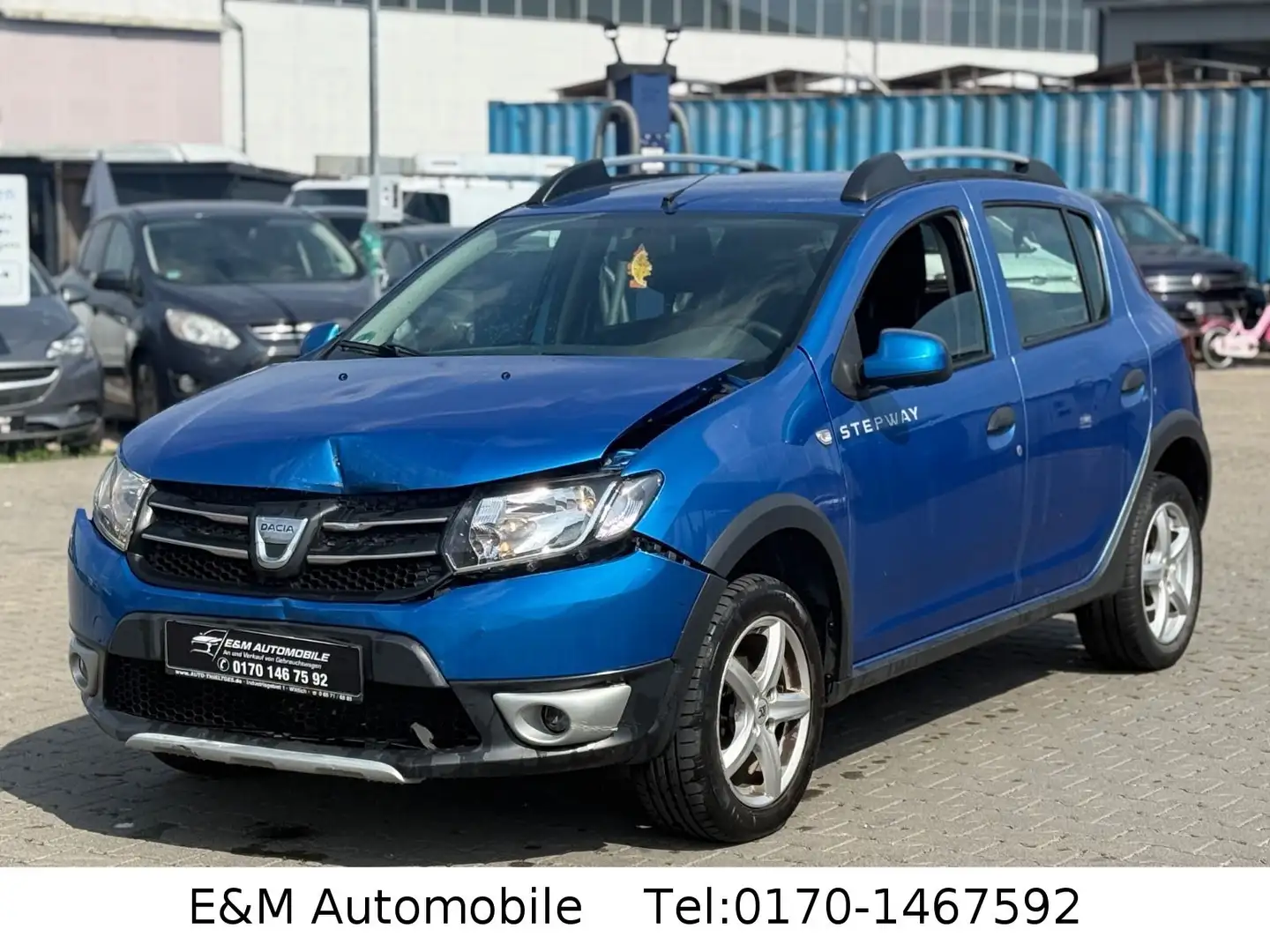 Dacia Sandero II Stepway+NAVI+KLIMA+ Blau - 1
