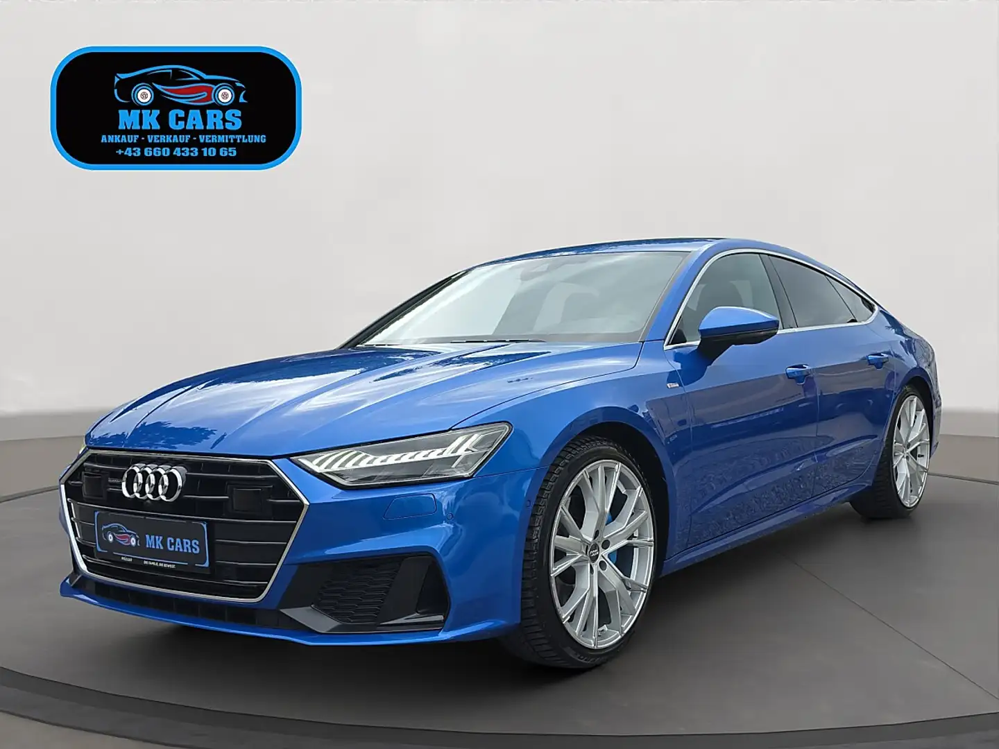 Audi A7 Sportback 45 TDI quattro tiptronic Blau - 1