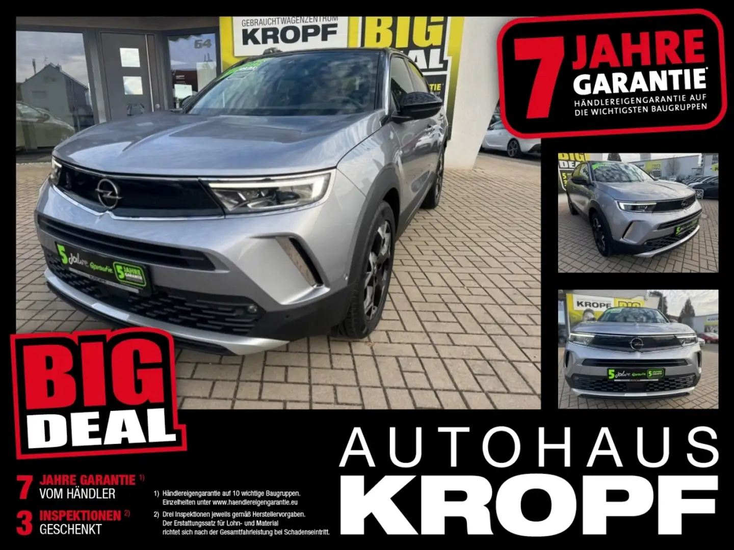 Opel Mokka 1.5 D Ultimate *8-FACH* Rückfahrkam / Navi Grau - 1