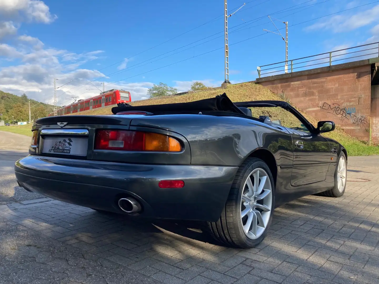Aston Martin Aston Martin DB 7 Vantage Volante Gri - 2