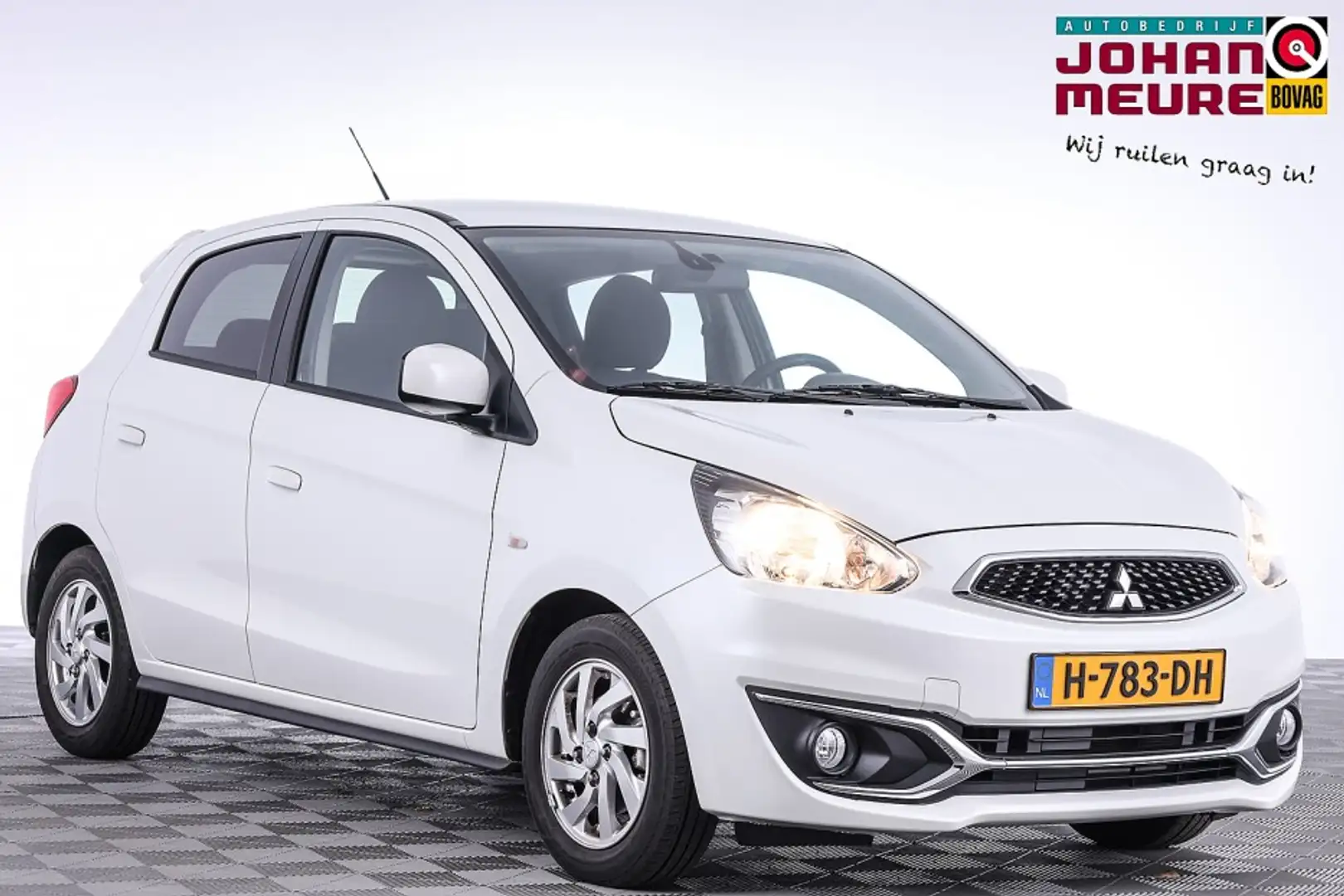 Mitsubishi Space Star 1.0 Active | CARPLAY | NAVI | VELGEN ✅ 1e Eigenaar Weiß - 1