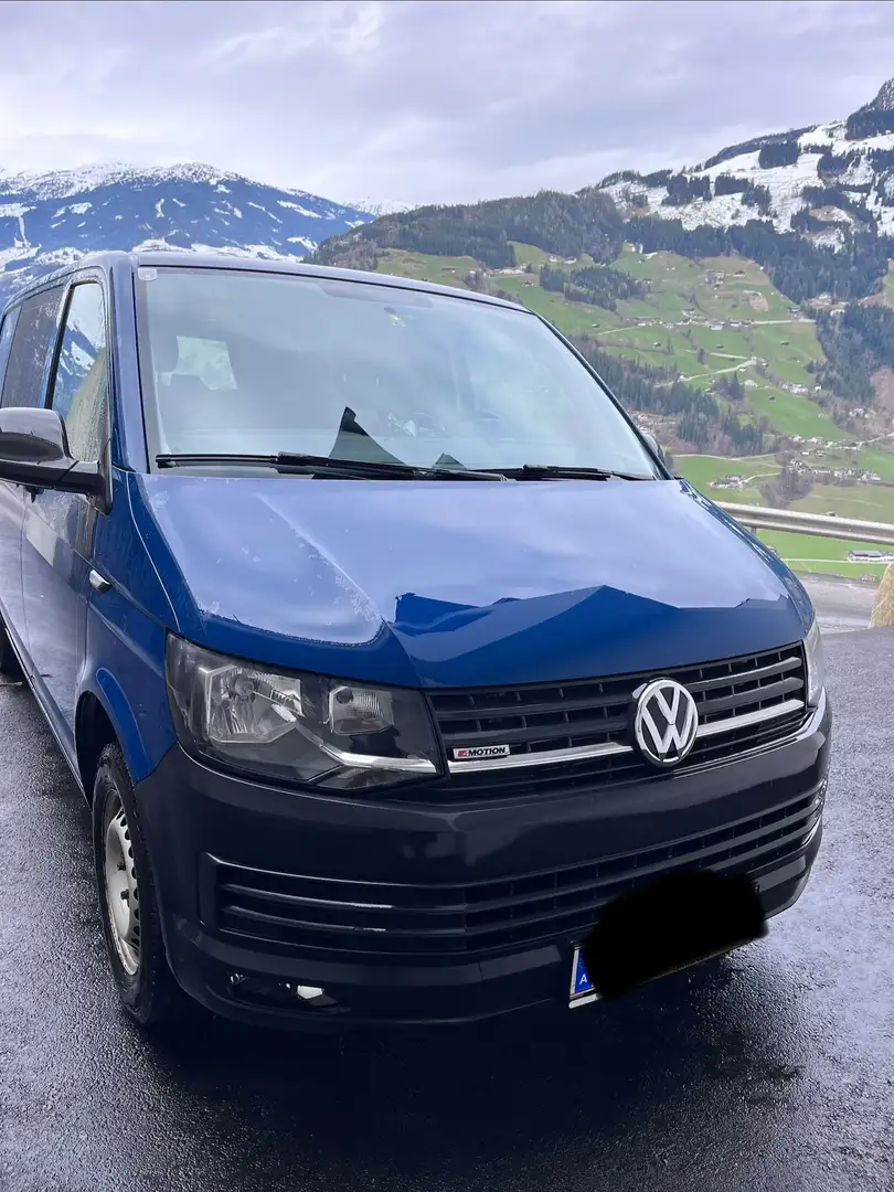 Volkswagen T6 Transporter Doka Blau - 2