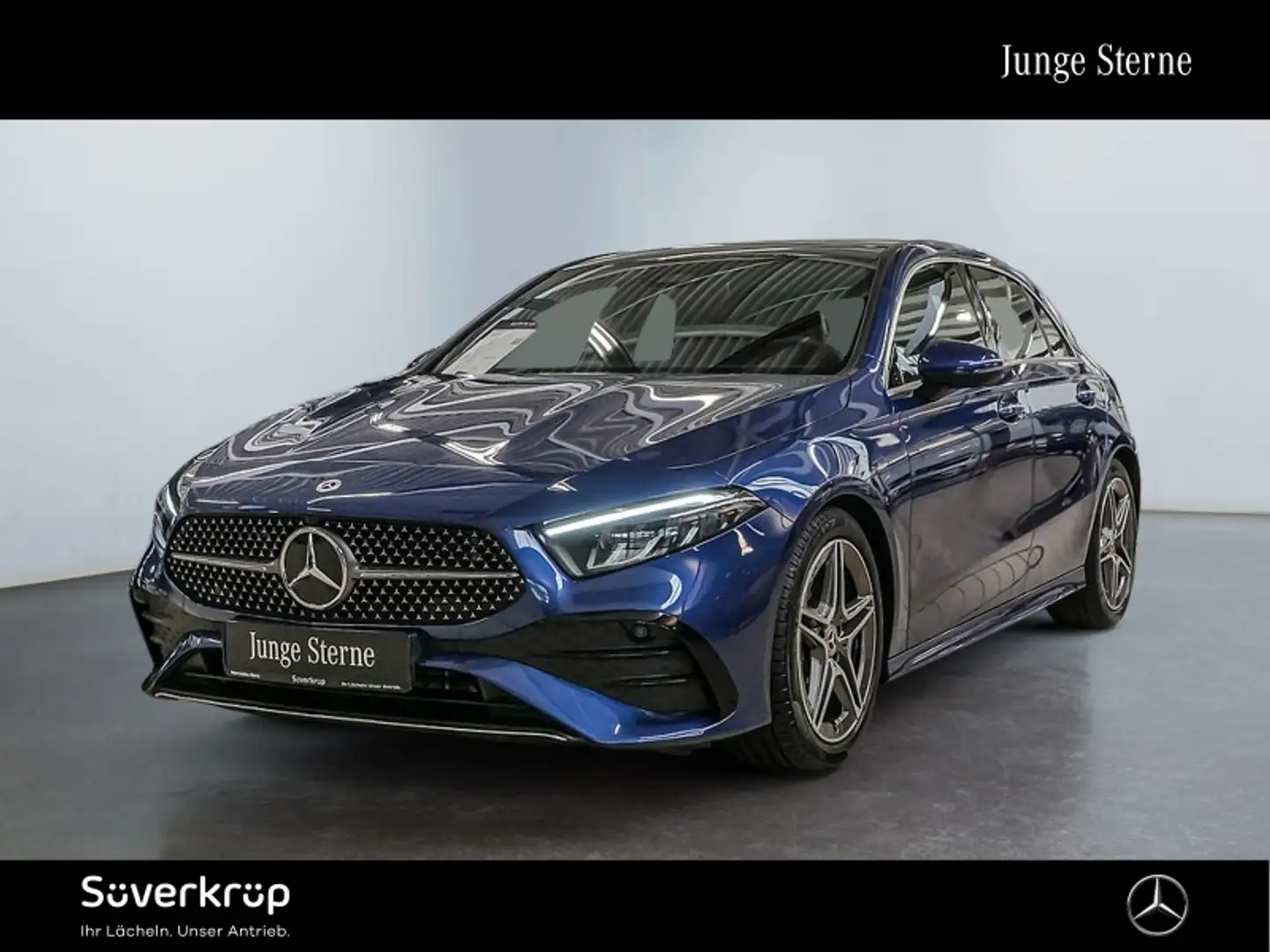 Mercedes-Benz A 180 , AMG KAMERA PANO SPUR PDC SHD SHZ Blau - 1