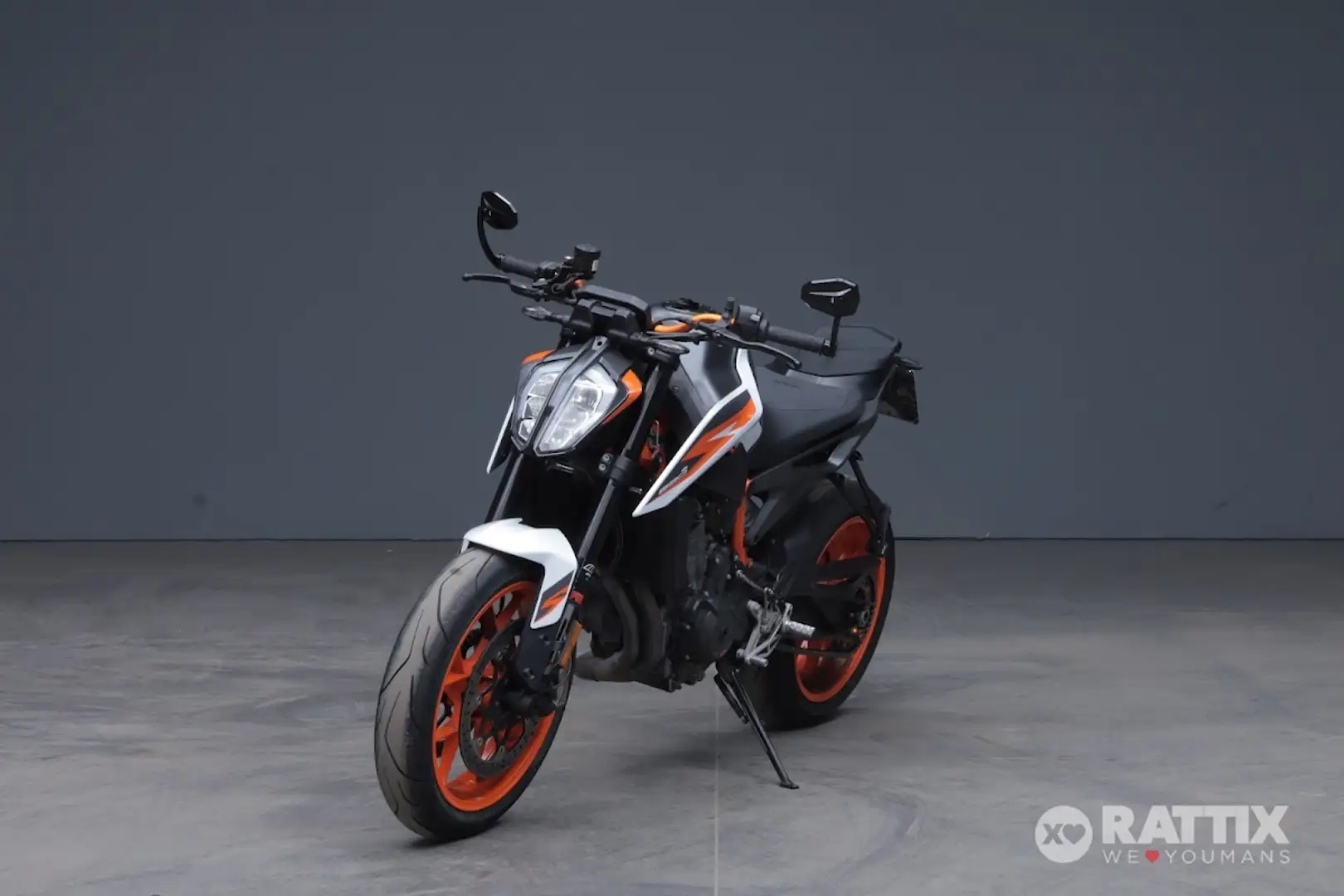 KTM 890 Duke R R my21 Bianco - 2