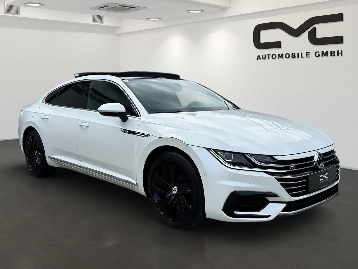Volkswagen Arteon 3xR-Line 4Motion/Pano/Virtual/SH-V/H/19''/Alcantar Weiß - 2