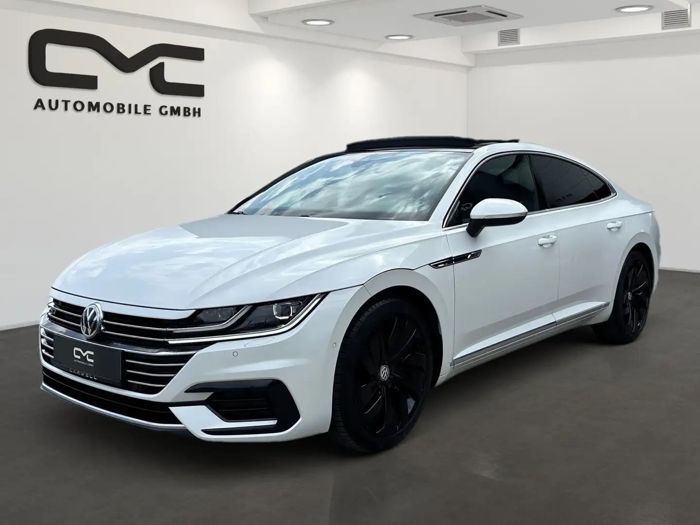 Volkswagen Arteon 3xR-Line 4Motion/Pano/Virtual/SH-V/H/19''/Alcantar Weiß - 1