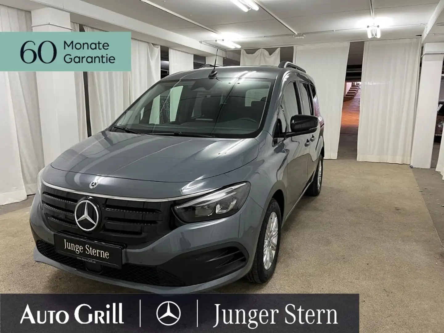 Mercedes-Benz EQT 200  MBUX+Ambiente+LED+Wide+Cam.+Navi+AUT Grijs - 1