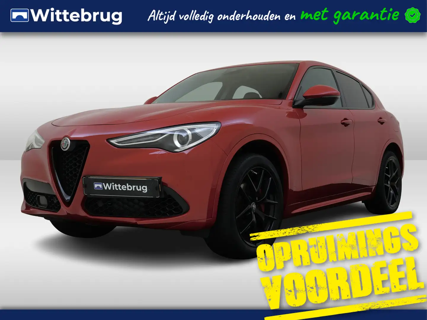 Alfa Romeo Stelvio 2.0 T AWD First Edition UITVERKOOP !!! Rood - 1