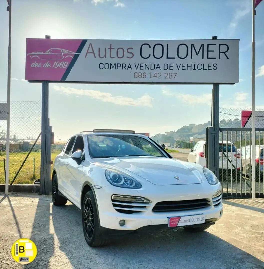 Porsche Cayenne Diesel 245 Aut. Blanco - 1