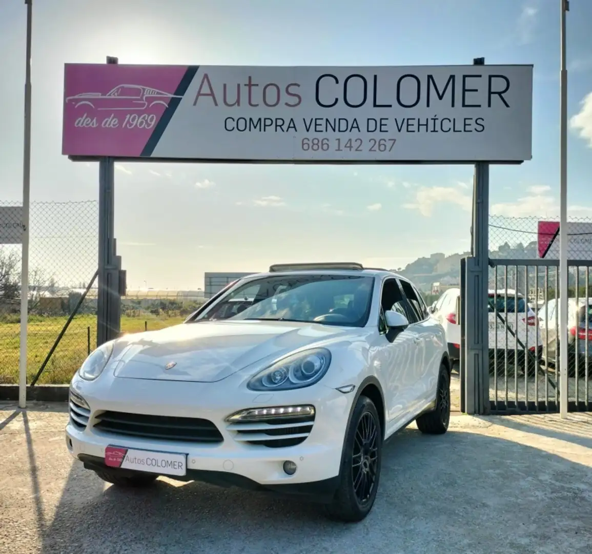 Porsche Cayenne Diesel 245 Aut. Blanco - 2