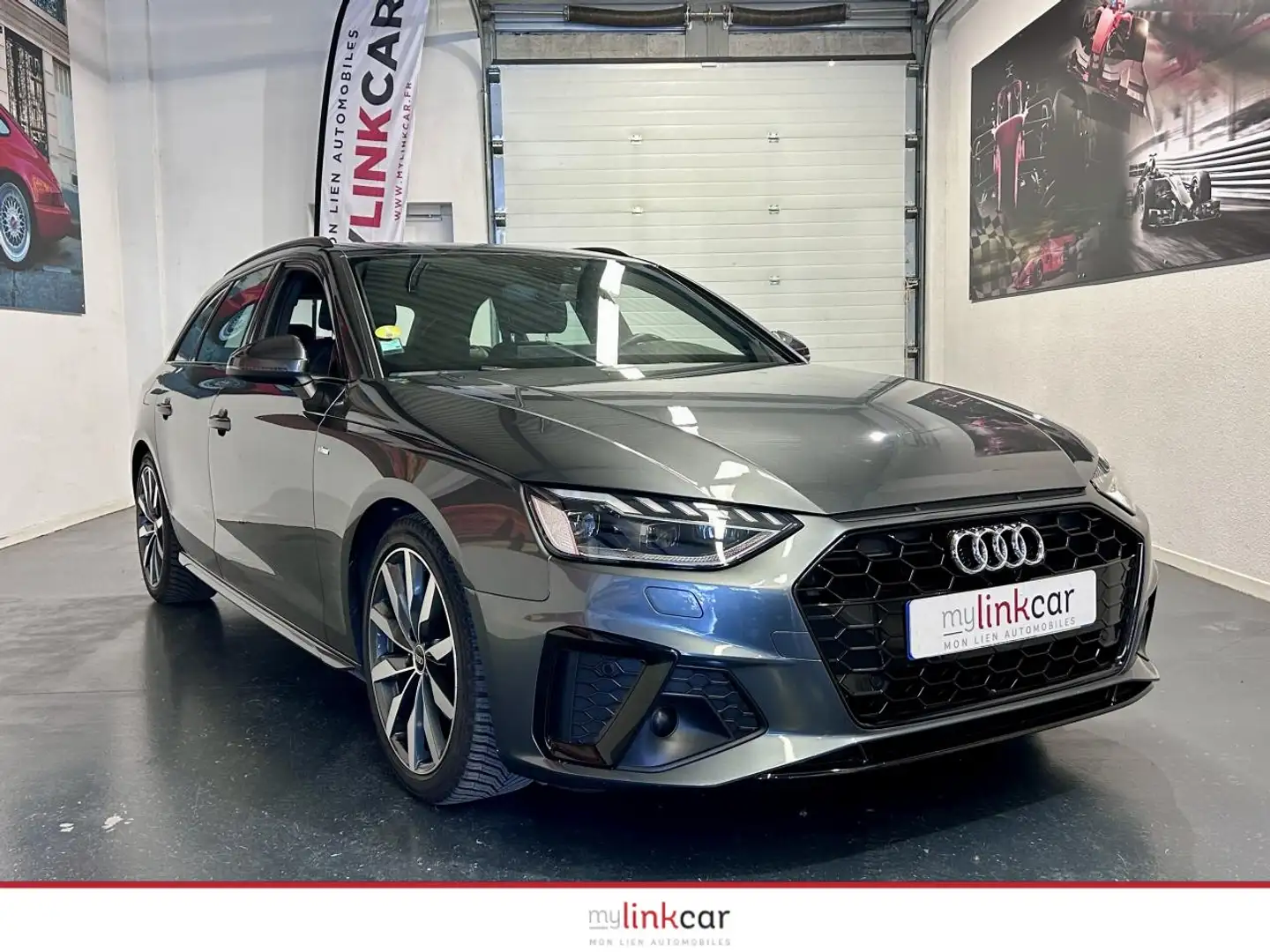 Audi A4 2.0 35 TDI 163 - S line S-tronic  Attelage T-O Gris - 1