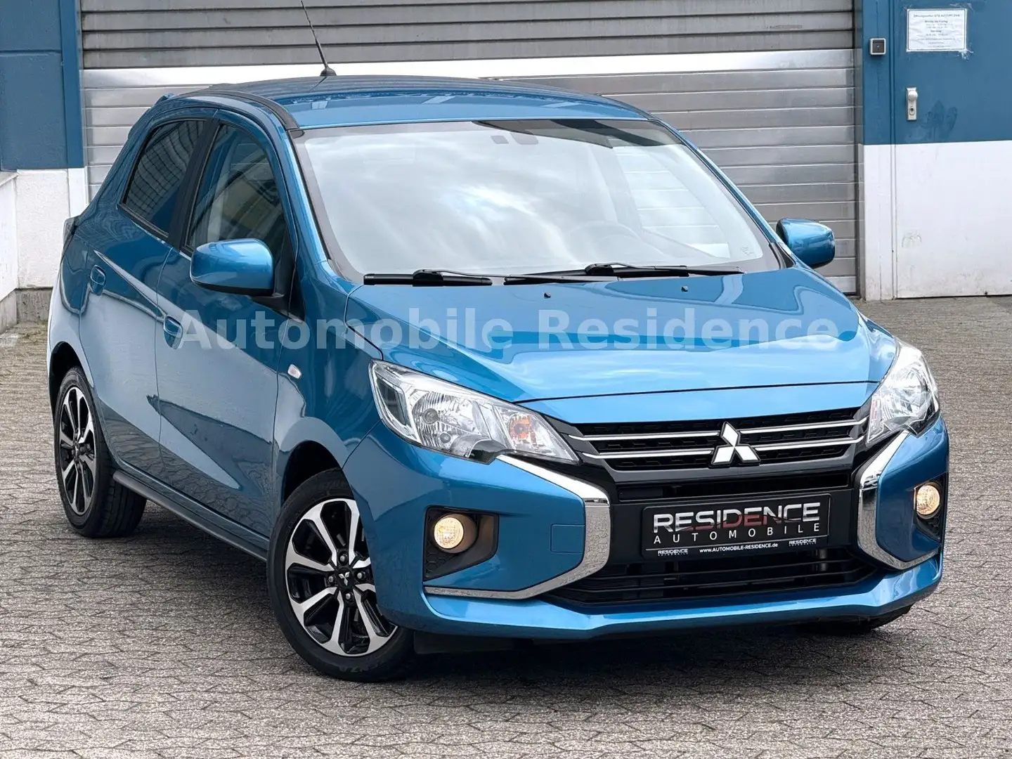 Mitsubishi Space Star Select+ CVT AUT.*CAM*TEMP*SHZ*ALU*MFL Bleu - 1