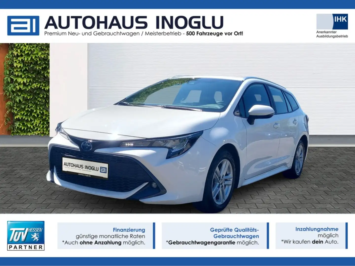 Toyota Corolla 1.8 Hybrid*Business*Navi*LED*Kam*Le Shz Weiß - 1