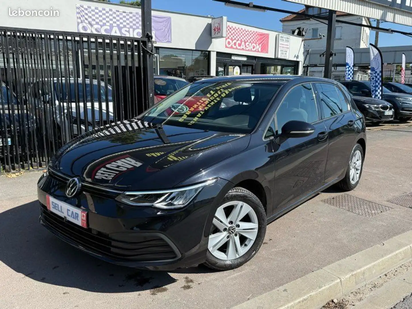 Volkswagen Golf VIII 2.0 tdi 115 Life Business 1 ère Main 06-2022 Noir - 1