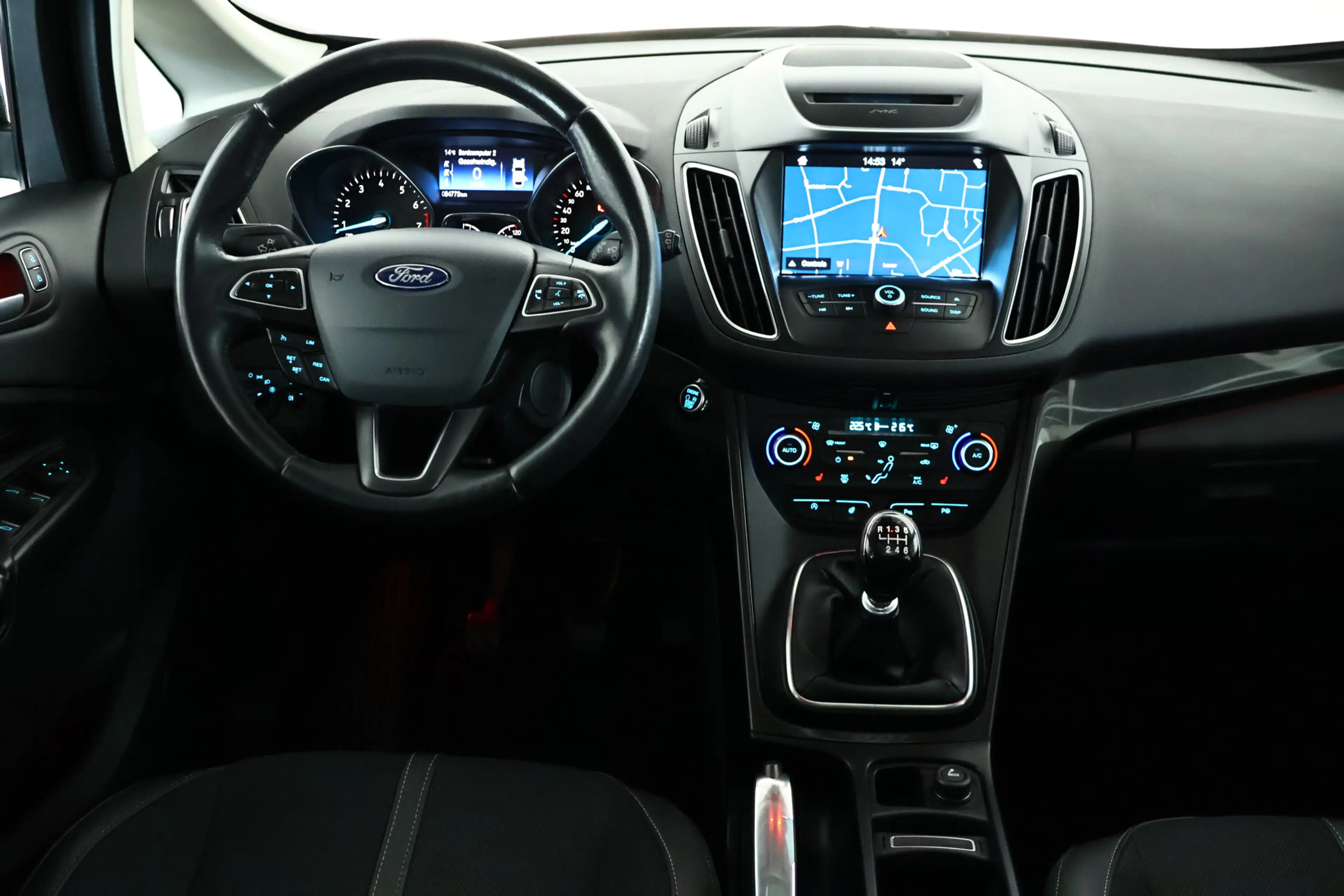Ford C-Max 1.0 Titanium / Panorama / Navi / CarPlay / Cam — photo 14