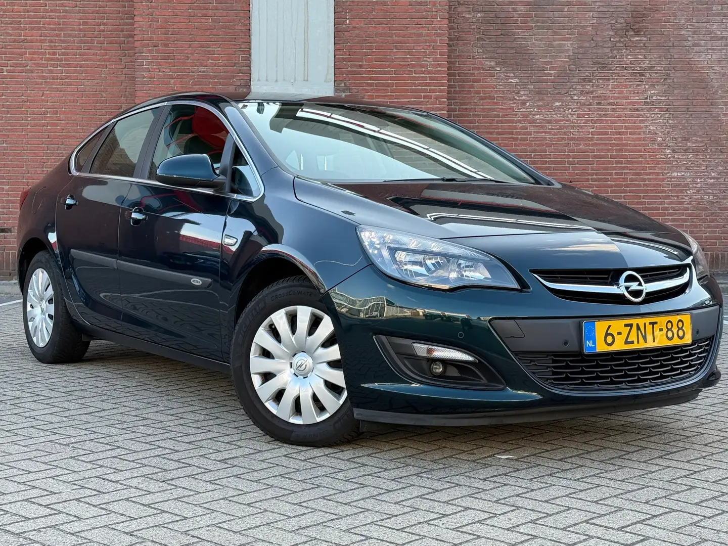 Opel Astra 1.4 Turbo Design Edition|AUTOMAAT|NAVI|1EIG|GOED-O Groen - 1